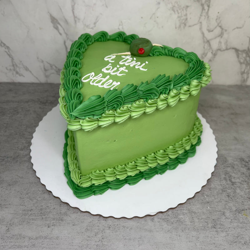 A Tini Bit Older - Heart Shaped Cake