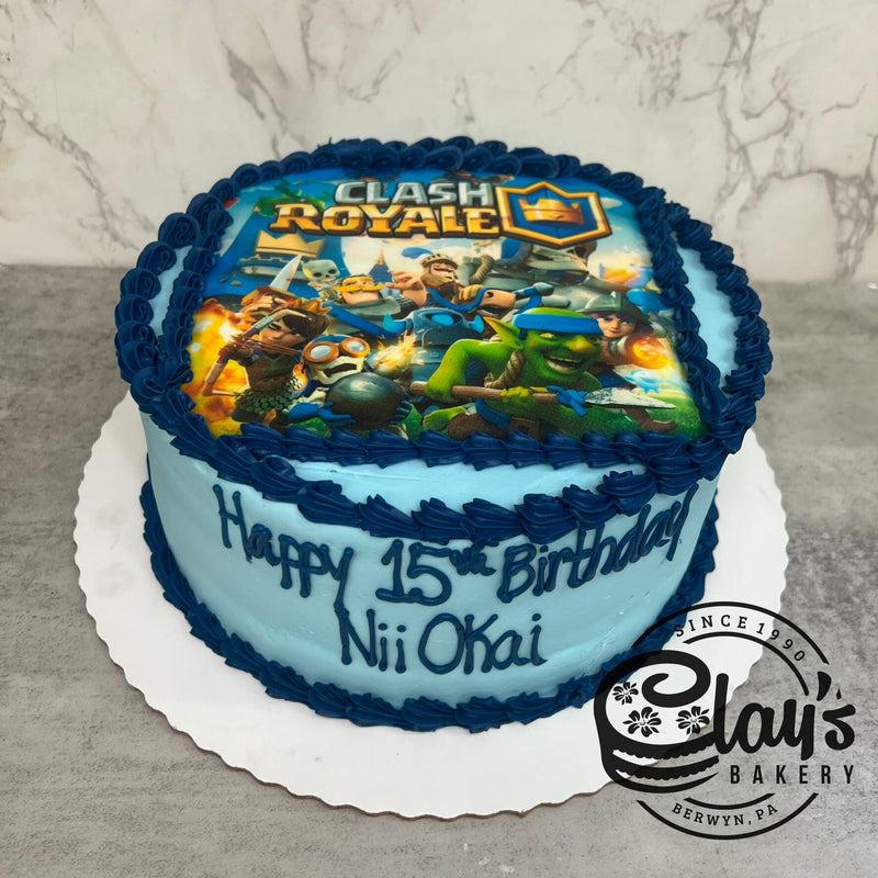 Clash Royale Image Cake