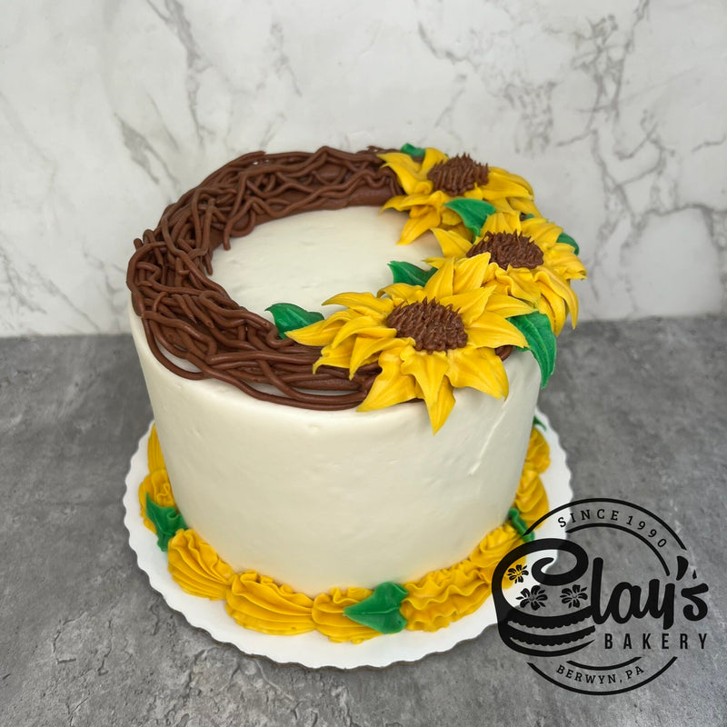 Sunflower Wreath