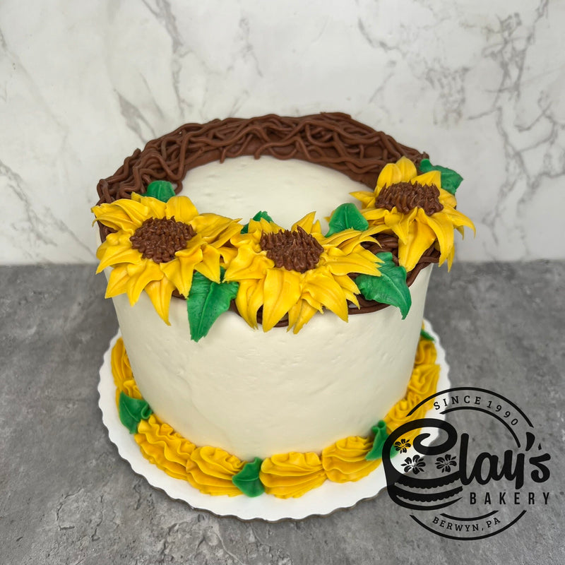 Sunflower Wreath