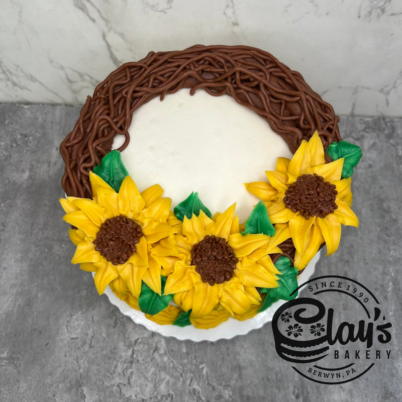 Sunflower Wreath