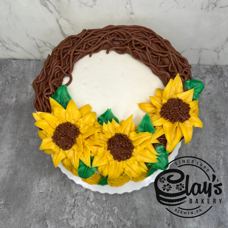 Sunflower Wreath