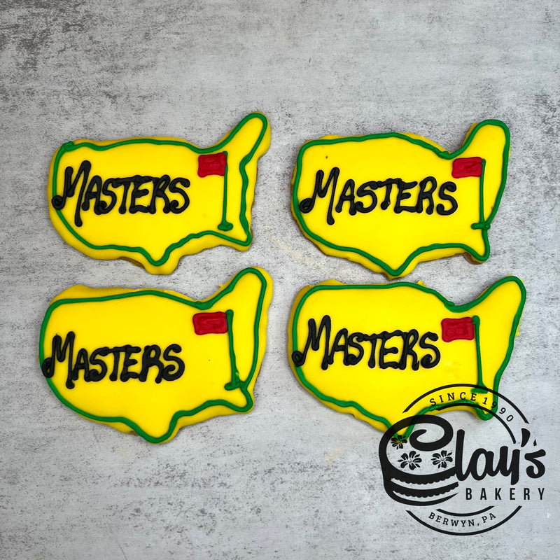 Masters Logo USA Shape Cookie