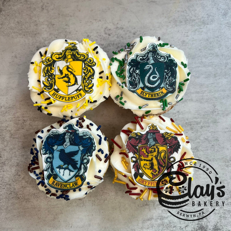 Harry Potter House Image Cupcakes