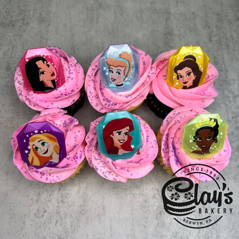 Princess Gemstone Ring Cupcakes