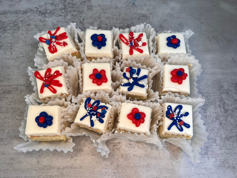 4th Of July Petit Fours