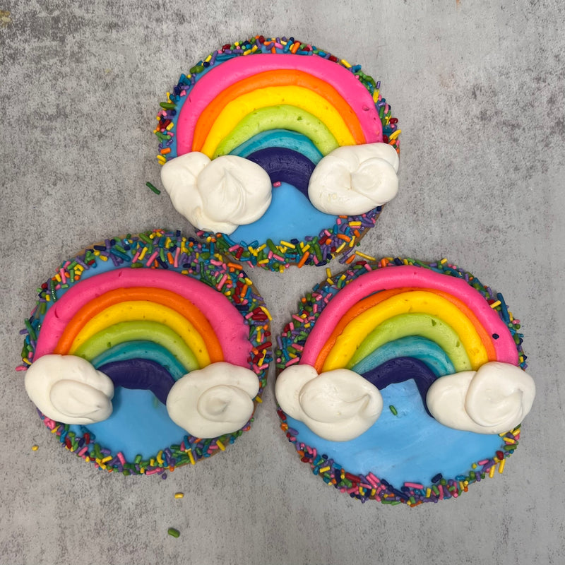 Rainbow Cookies (Buttercream)