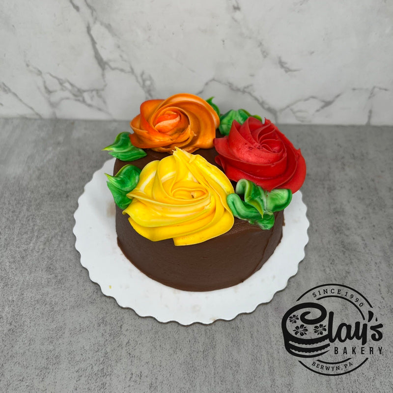 4" Lunchbox Bento Cake - Thanksgiving Design