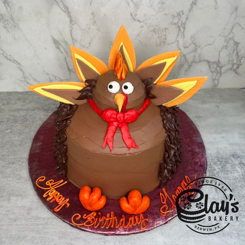 Big Fat Turkey (Shaped Cake)