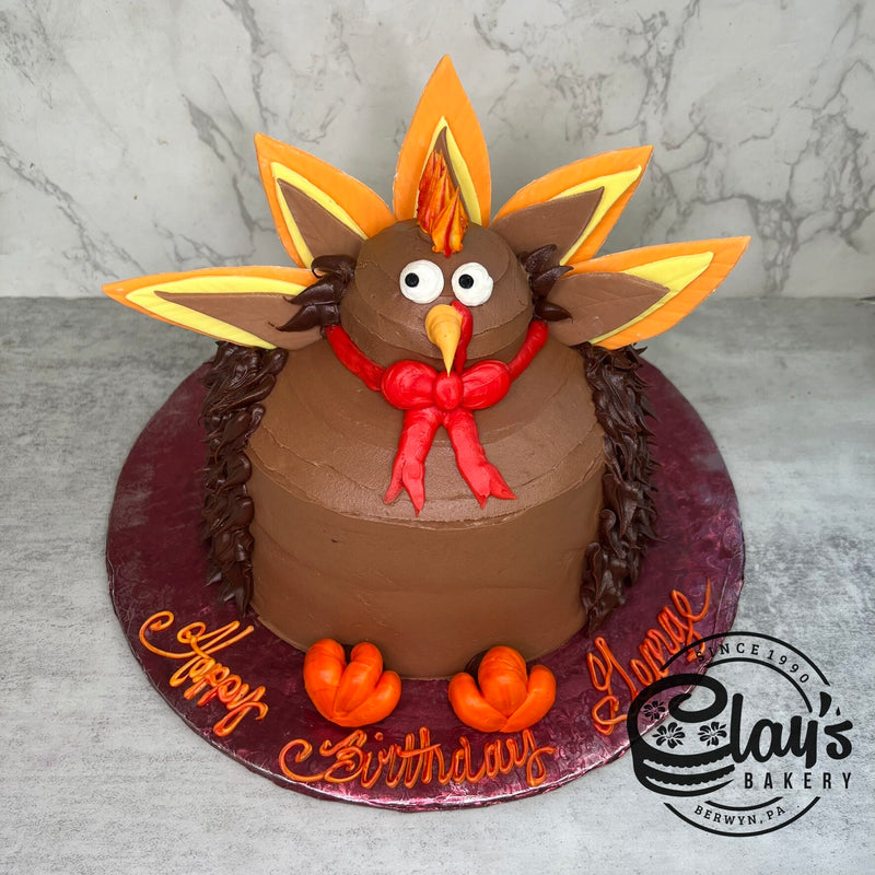 Big Fat Turkey (Shaped Cake)