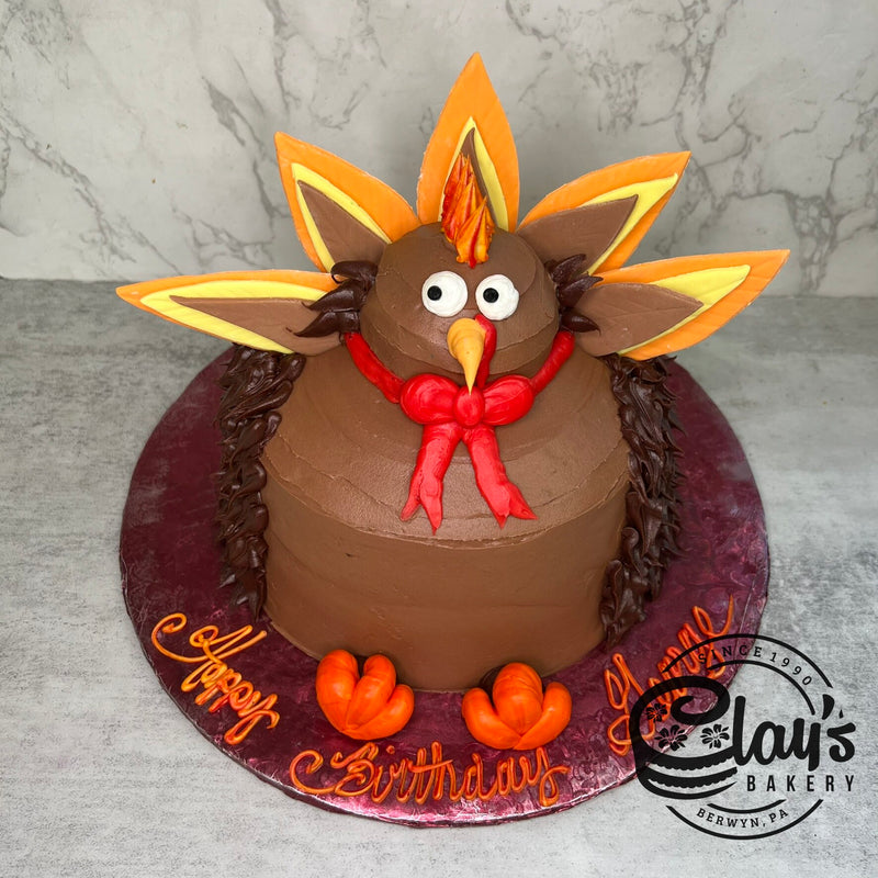 Big Fat Turkey (Shaped Cake)