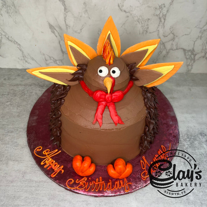 Big Fat Turkey (Shaped Cake)