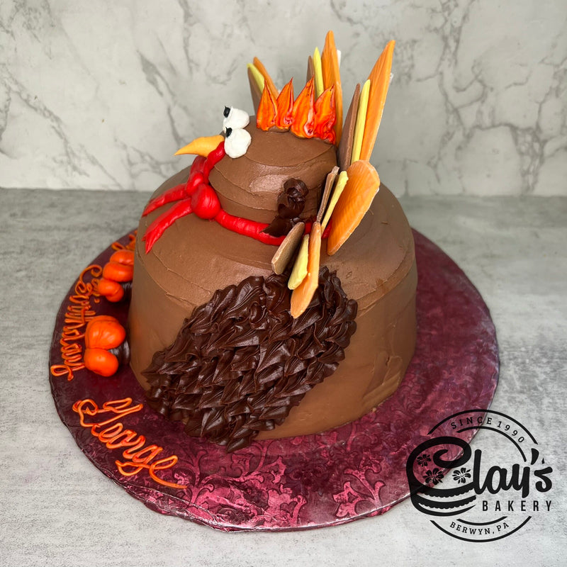 Big Fat Turkey (Shaped Cake)