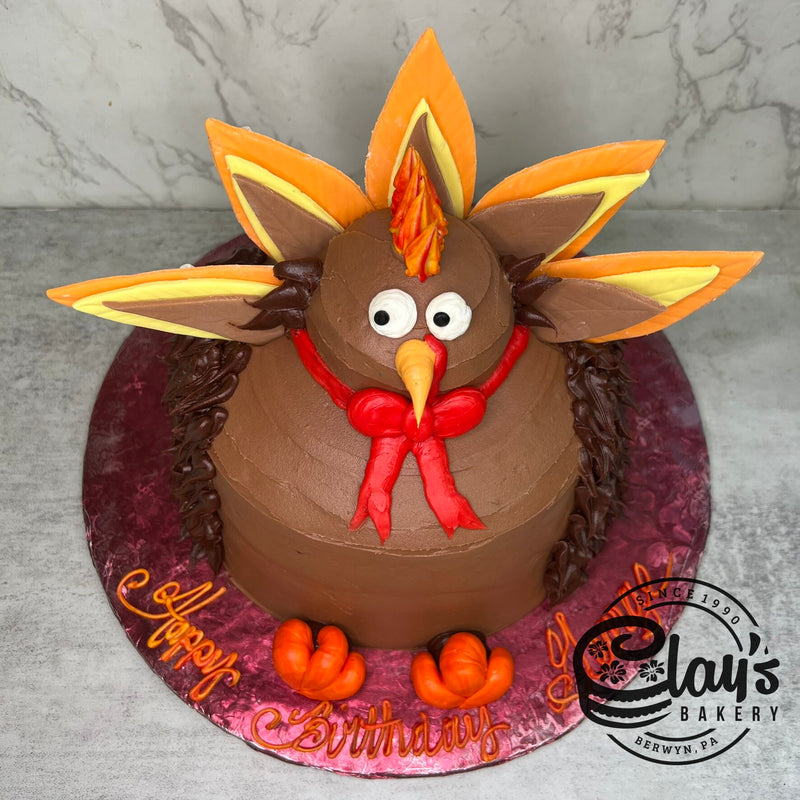 Big Fat Turkey (Shaped Cake)