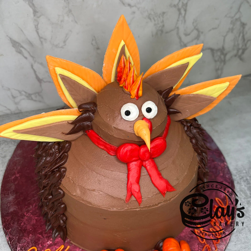 Big Fat Turkey (Shaped Cake)