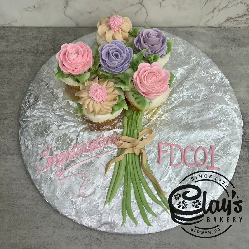 Beautiful Cupcake Bouquet (6 Cupcakes)