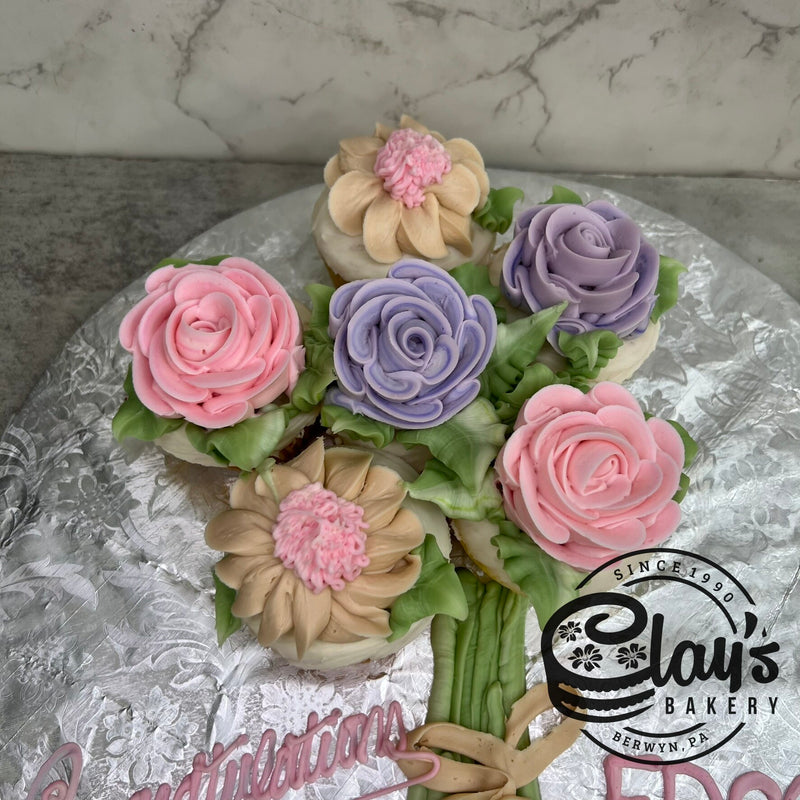 Beautiful Cupcake Bouquet (6 Cupcakes)