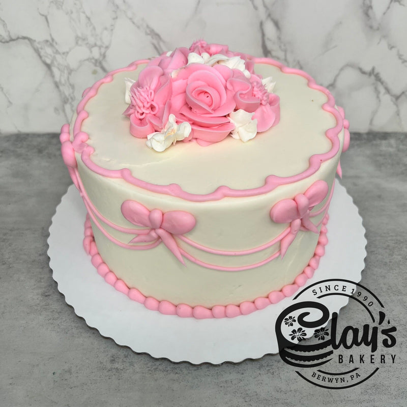 Bows and Flower Cluster