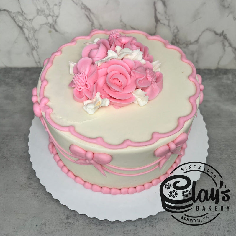 Bows and Flower Cluster