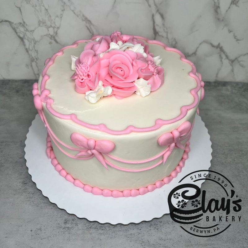 Bows and Flower Cluster