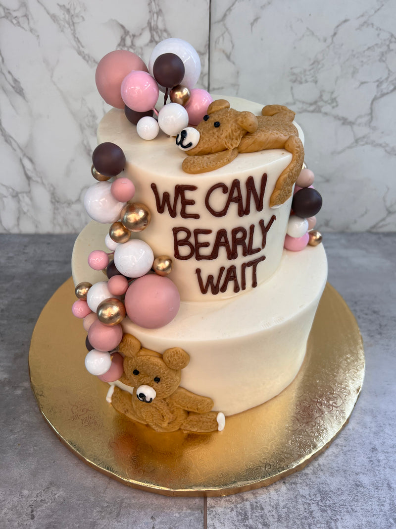 Beary Cute Two Tier Cake