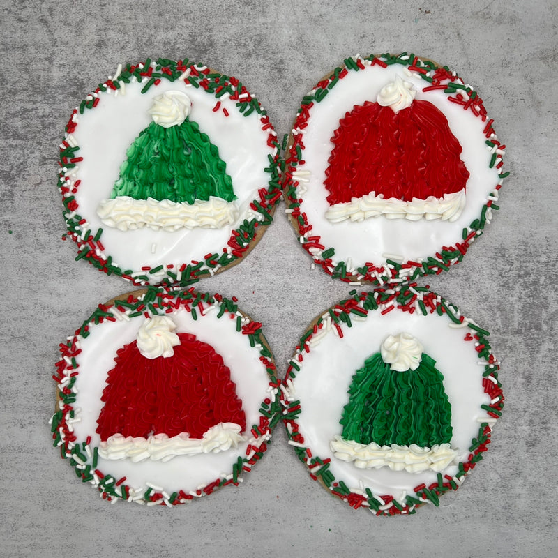 Winter Hat Cookies