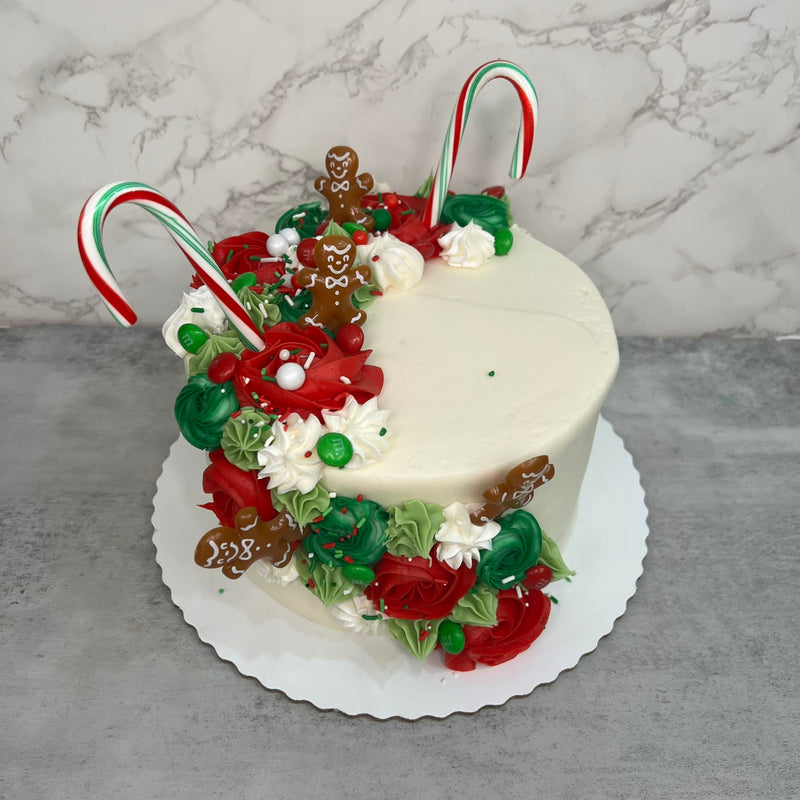 Gingerbread Candy Cane Cascade