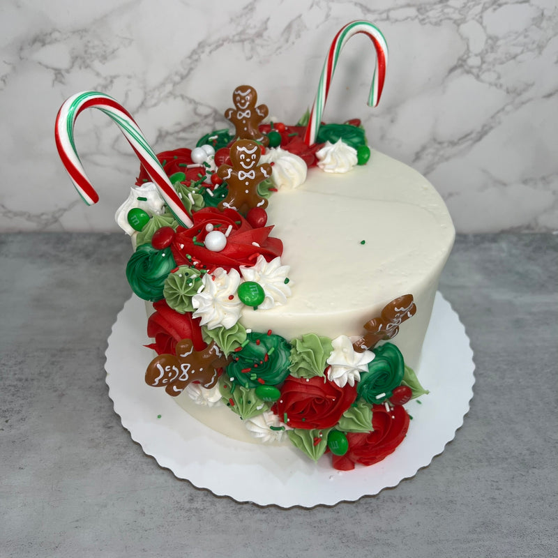 Gingerbread Candy Cane Cascade