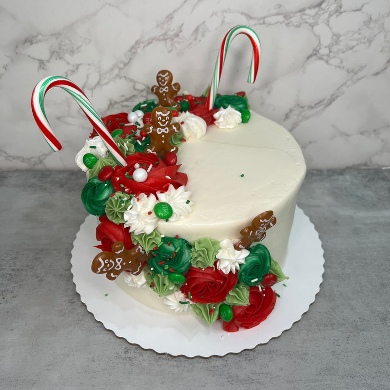 Gingerbread Candy Cane Cascade