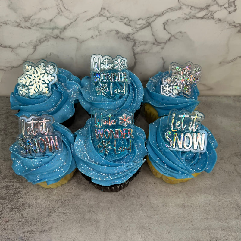 Winter Ring Cupcakes