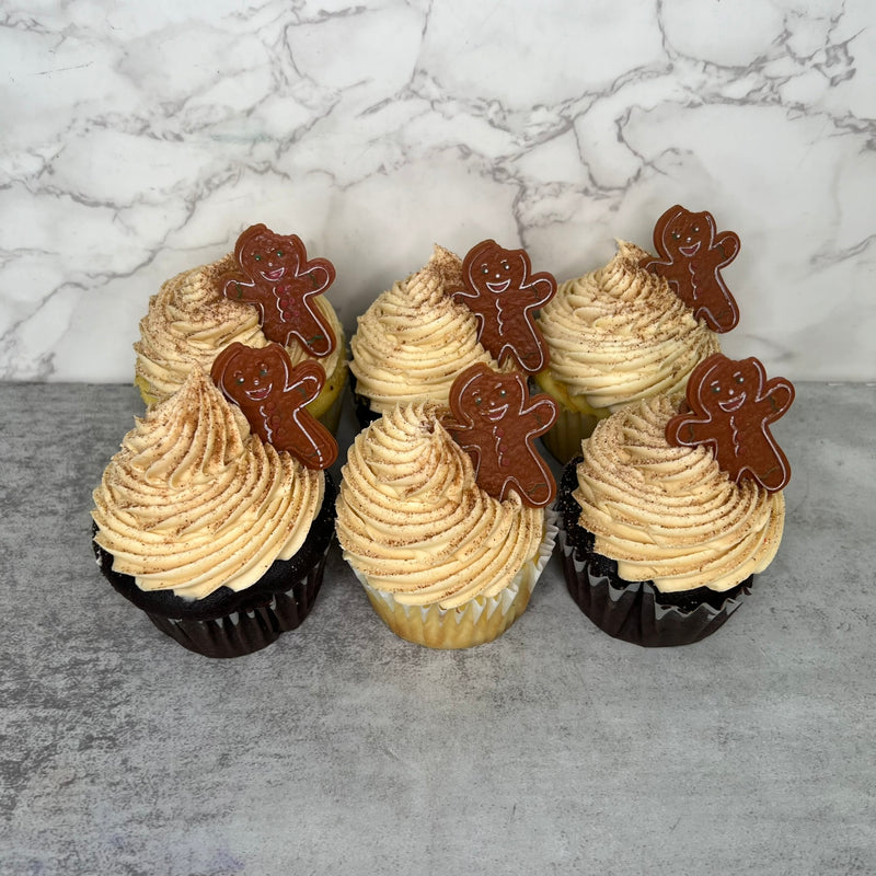 Gingerbread Ring Cupcakes