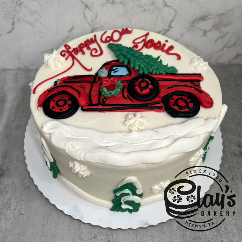 A Lil Red Truck Haulin&