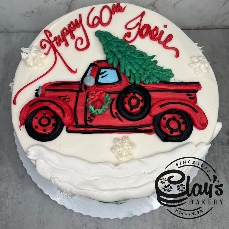 A Lil Red Truck Haulin&