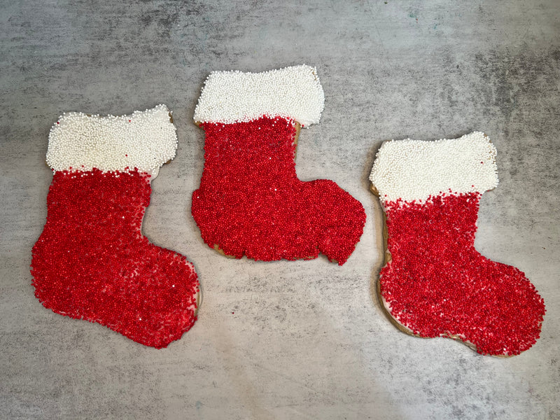 Personalized Stocking Cookies