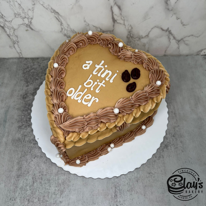 Espresso Beans - Heart Shaped Cake