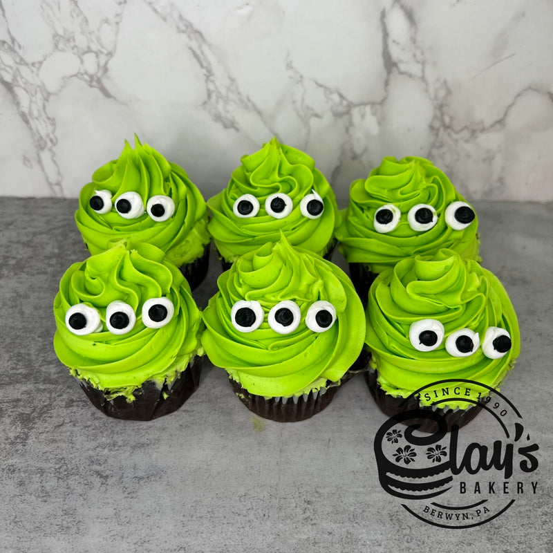 Toy Story Alien Cupcake