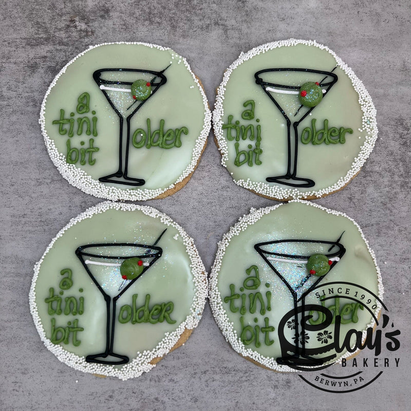 A Tini Bit Older Martini Cookies