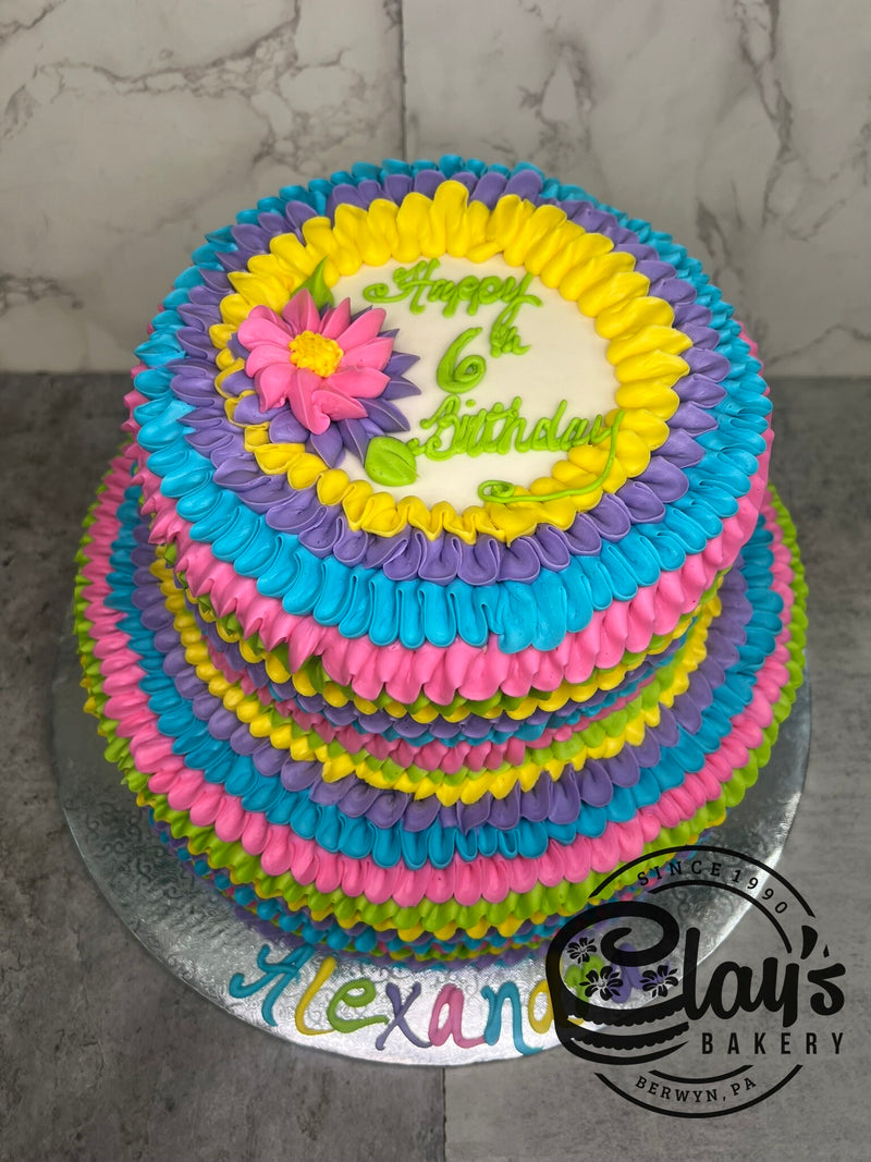Fiesta Ruffles - Two Tier