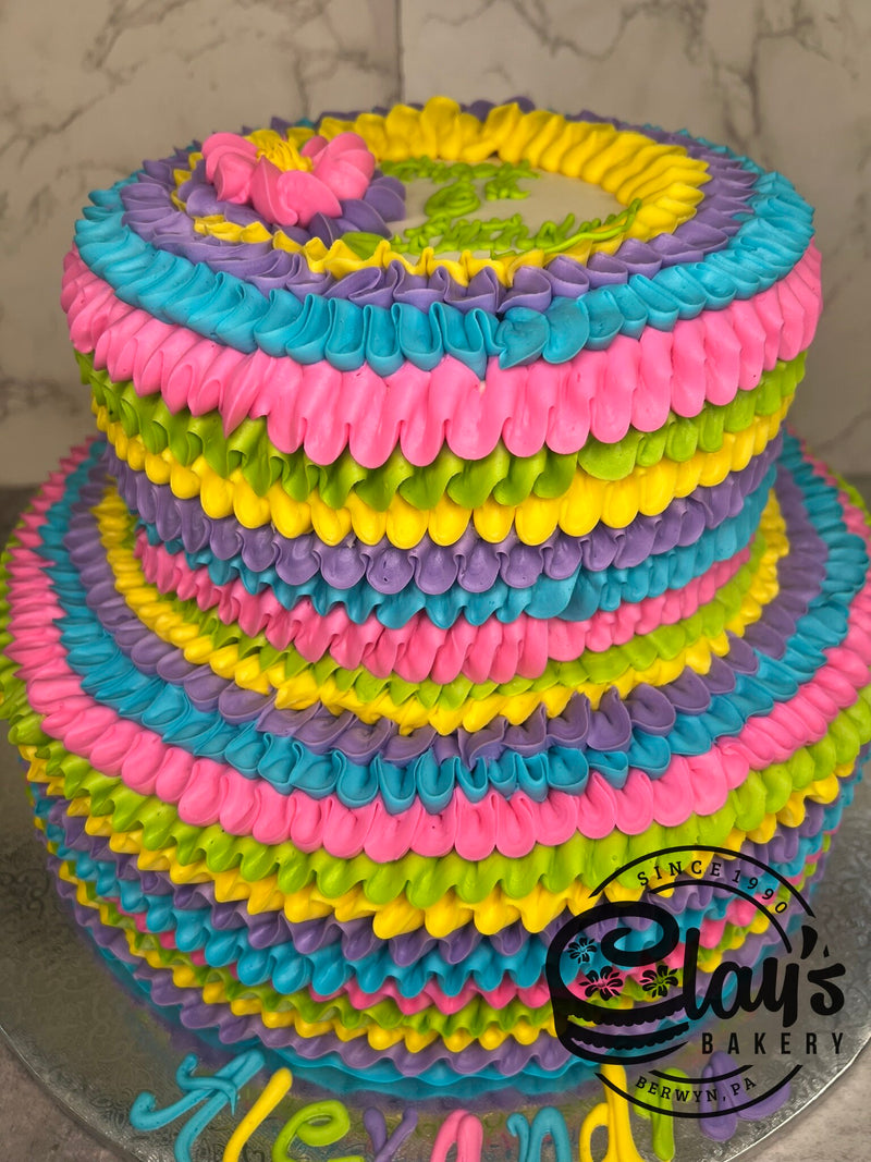 Fiesta Ruffles - Two Tier