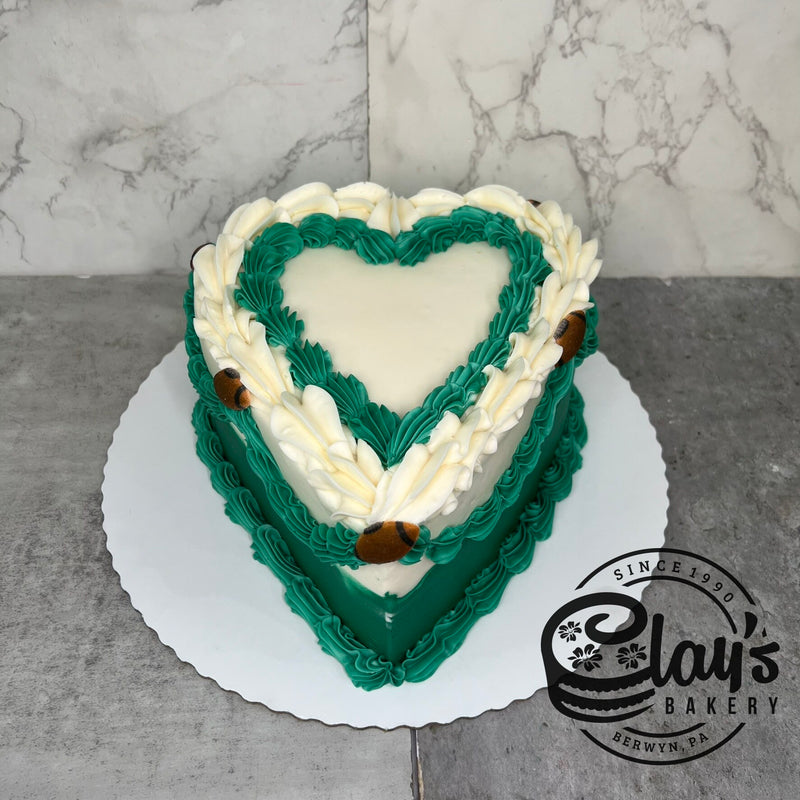 Eagles Heart - Shaped Cake