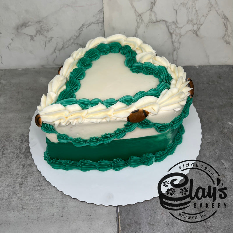 Eagles Heart - Shaped Cake