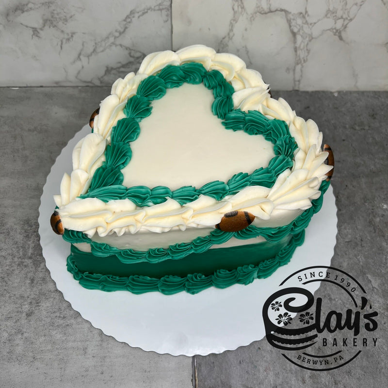 Eagles Heart - Shaped Cake