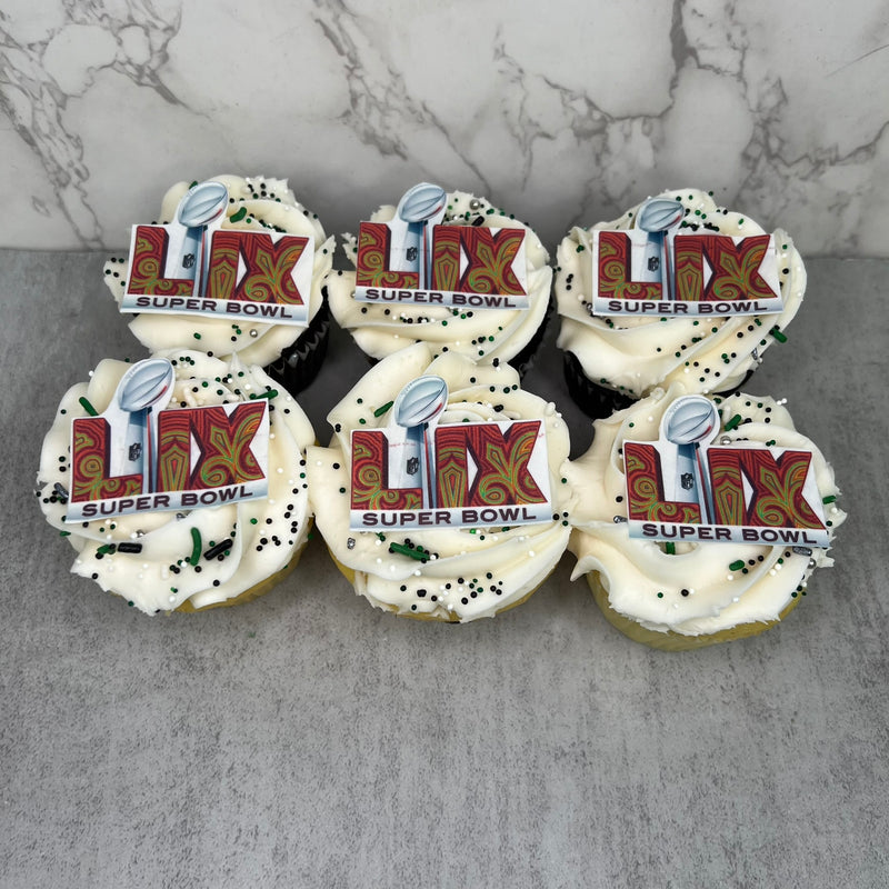 Superbowl Logo Cupcakes