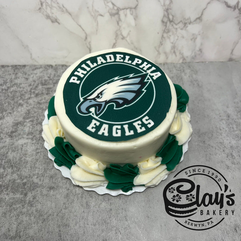 4" Lunchbox Bento Cake (Eagles Football)