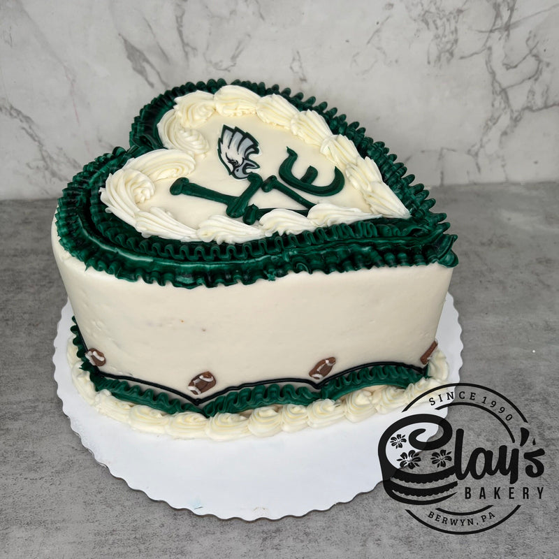 Eagles LOVE (Heart Shaped Cake)