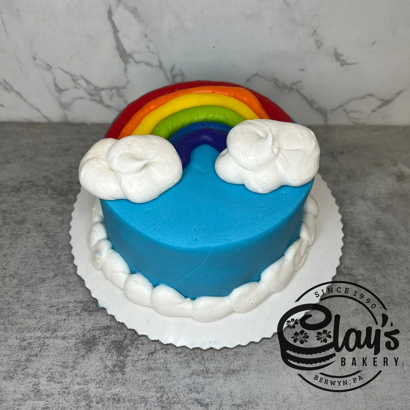 4" Lunchbox Bento Cake (Rainbow)