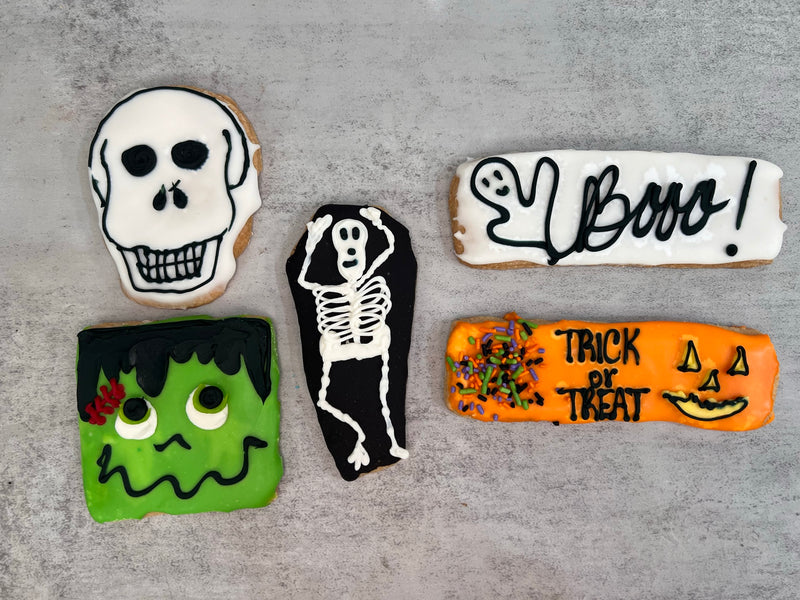 Halloween Cookies - Bones and Ghouls