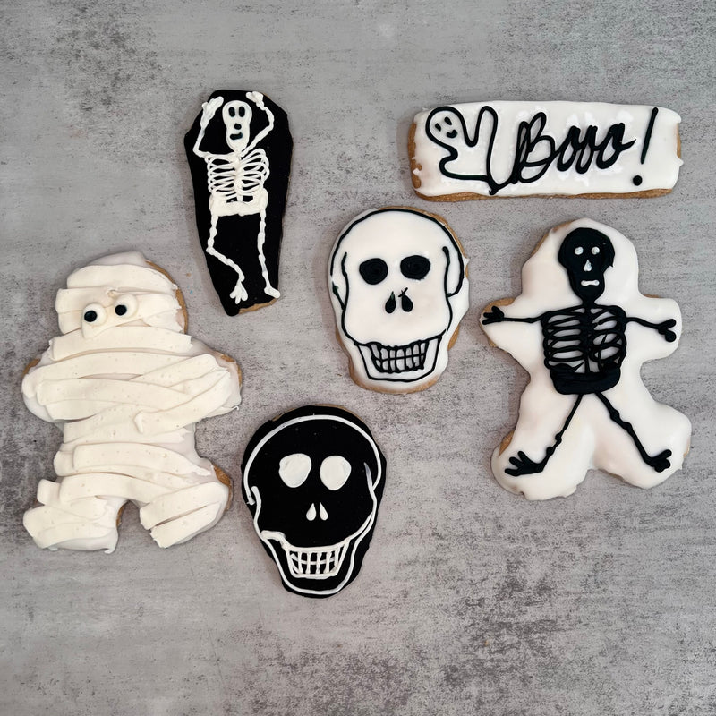 Halloween Cookies - Black and White