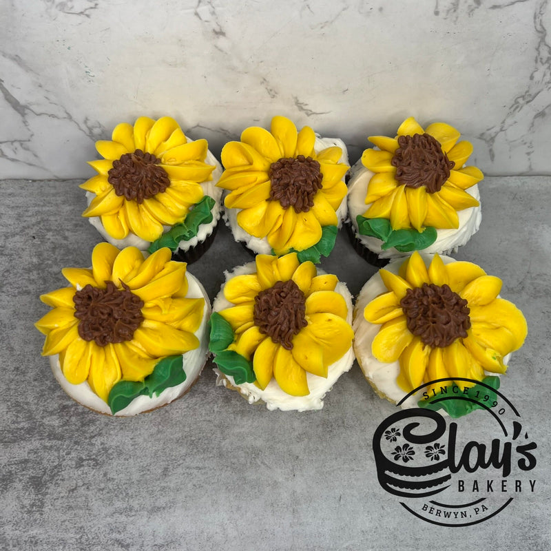 Sunflower Cupcakes