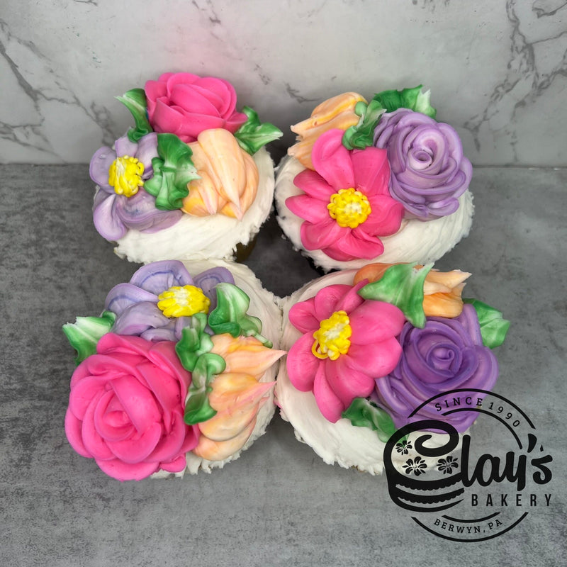 Jumbo Flower Cupcake